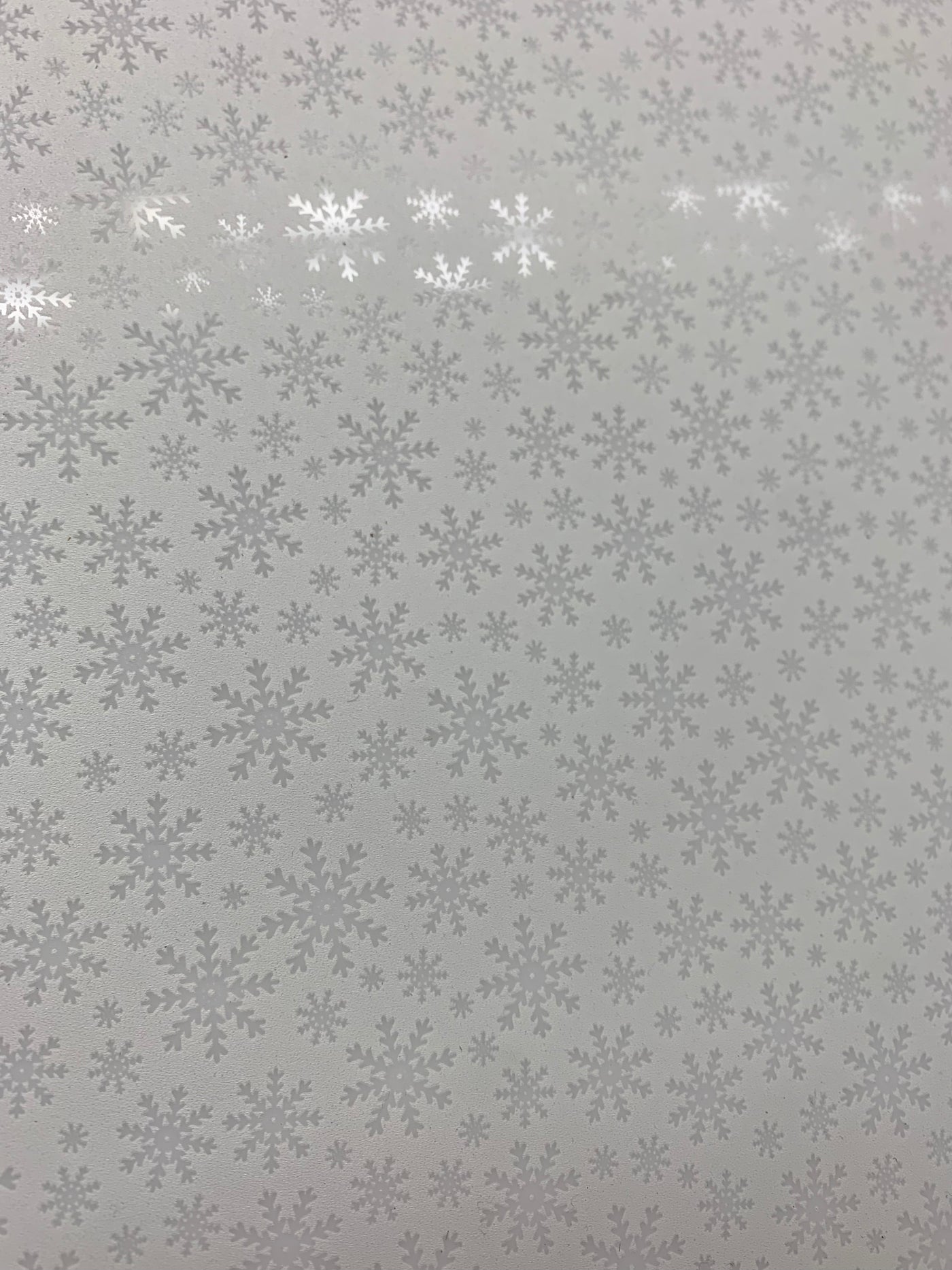 PatternPly® Smoke and Mirrors WHITE, Snowflakes
