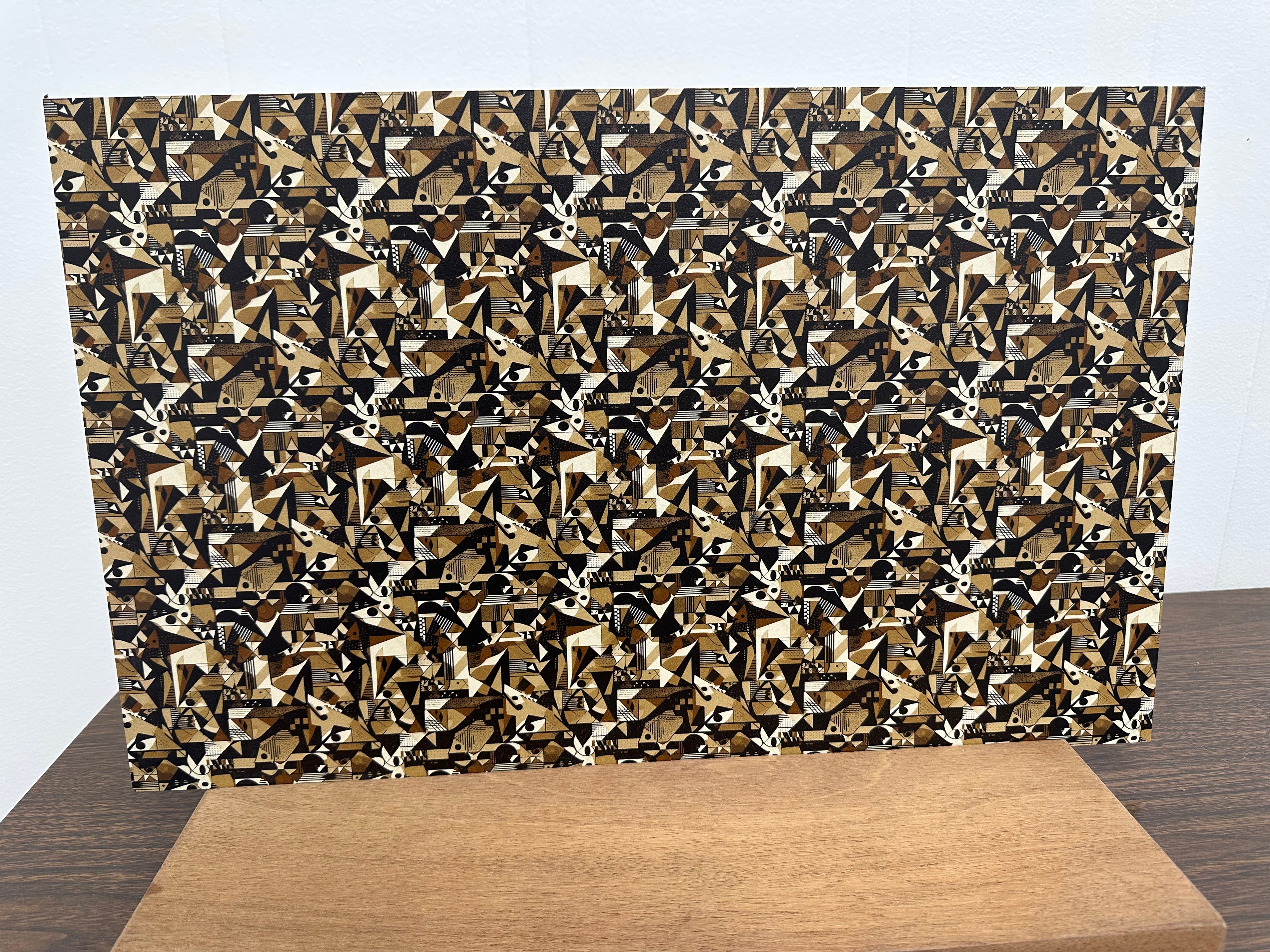 PatternPly® Full Coverage Angular Neutral sheet showing the pattern