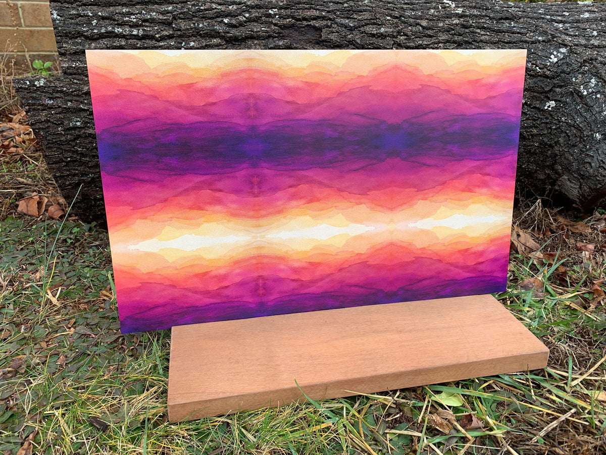 PatternPly® Full Coverage Abstract Sunrise/Sunset sheet showing the pattern
