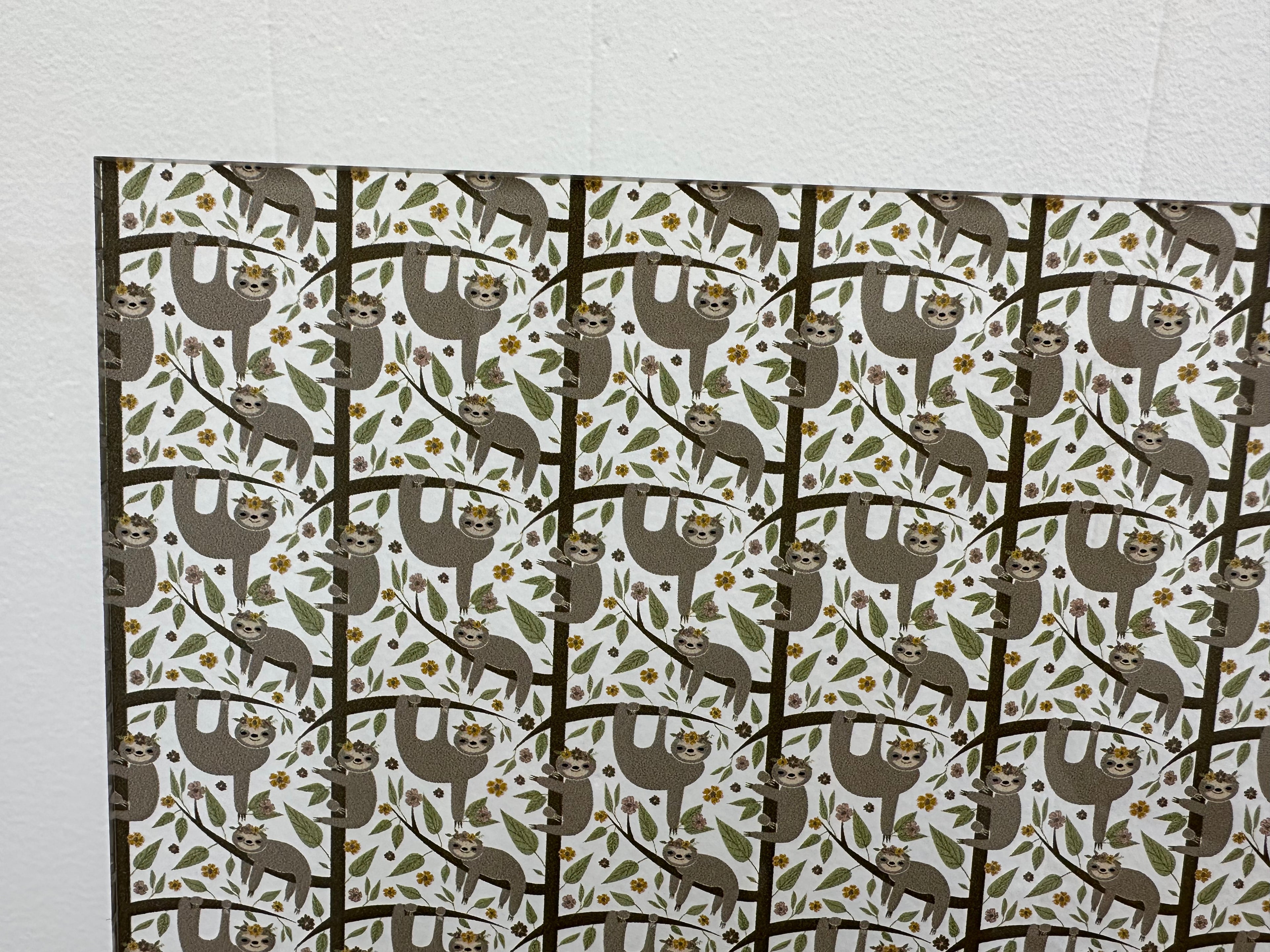 PatternPly® Scattered Sloths and Trees product photo 4