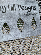 PatternPly® Scattered Micro Soccer Balls sheet showing the pattern