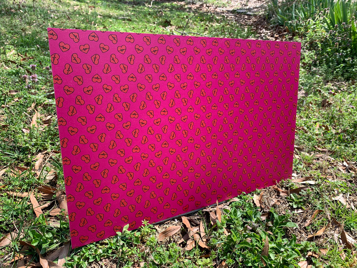PatternPly® Full Coverage Pink Healthcare Hearts product photo 3