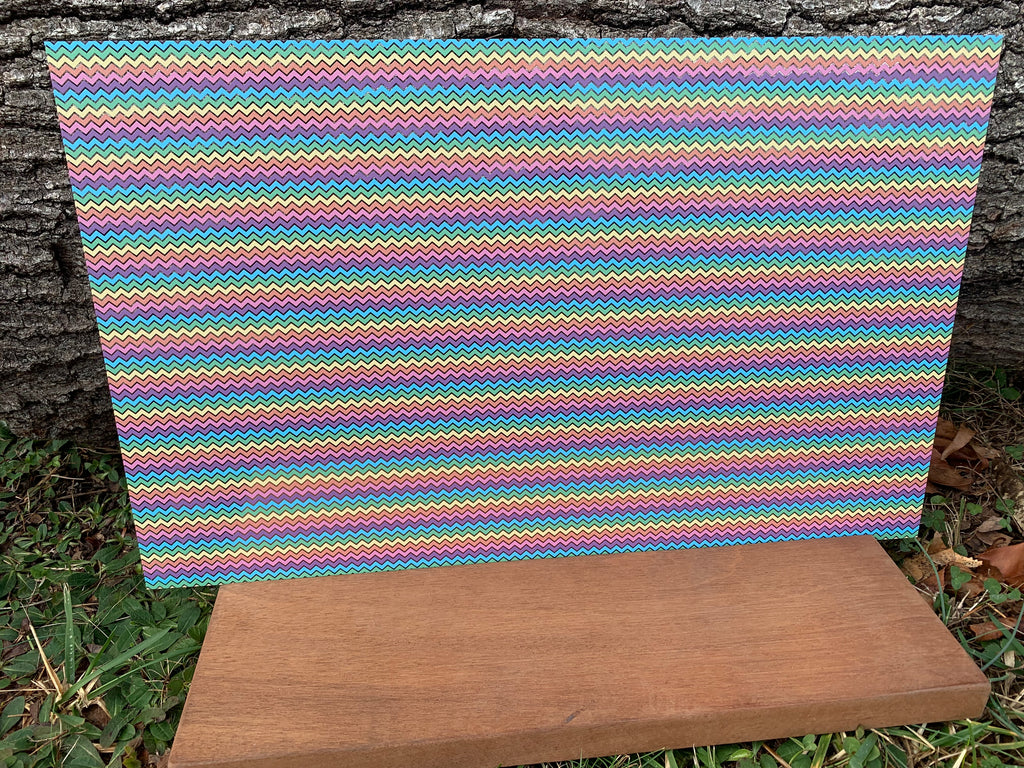 PatternPly® Scattered Easter Egg Chevron product photo 2