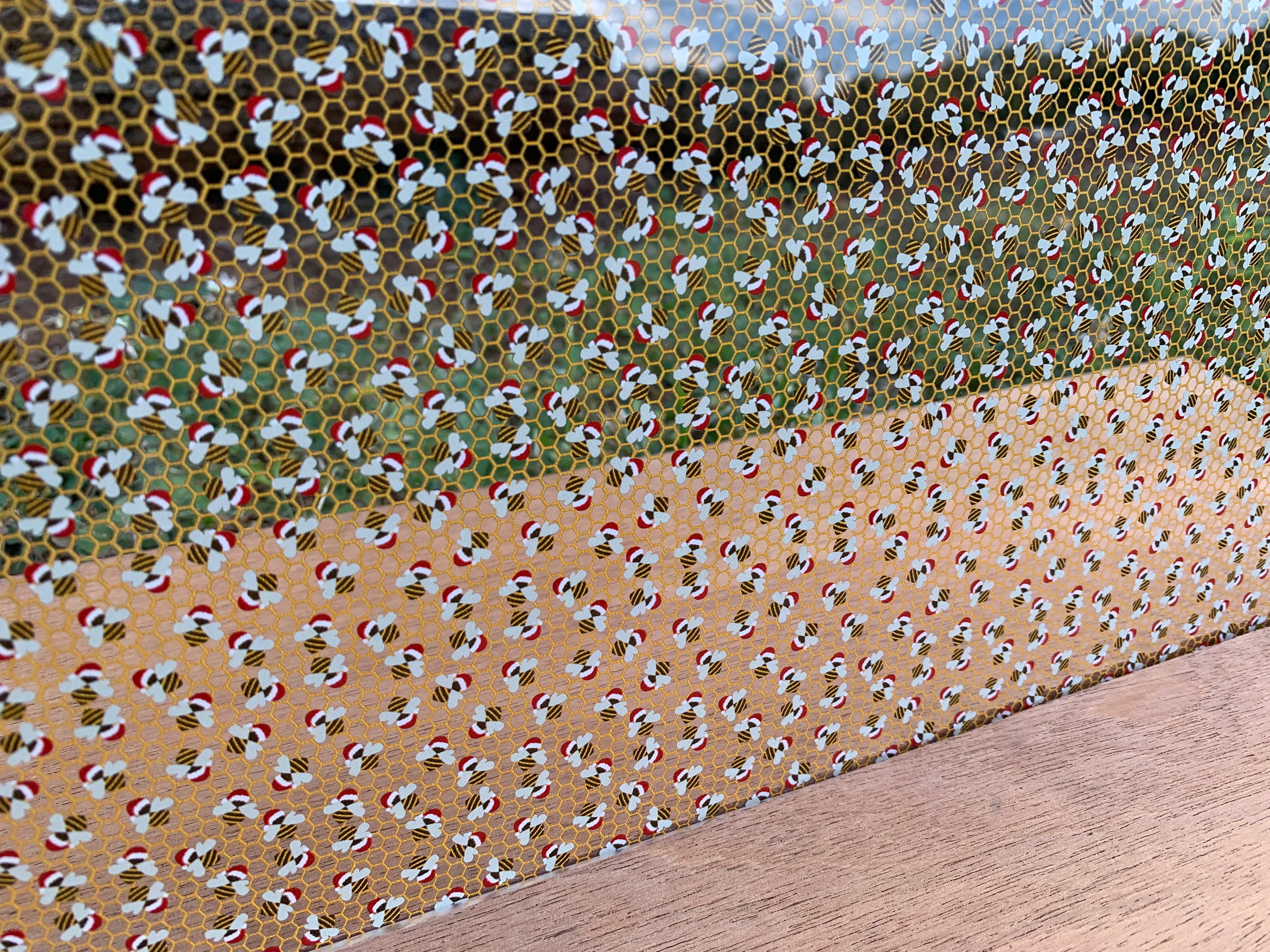 PatternPly® Scattered Micro Santa Bees product photo 2