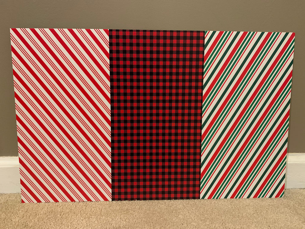 PatternPly® Full Coverage Christmas Sampler: sampler sheet of small art scene designs