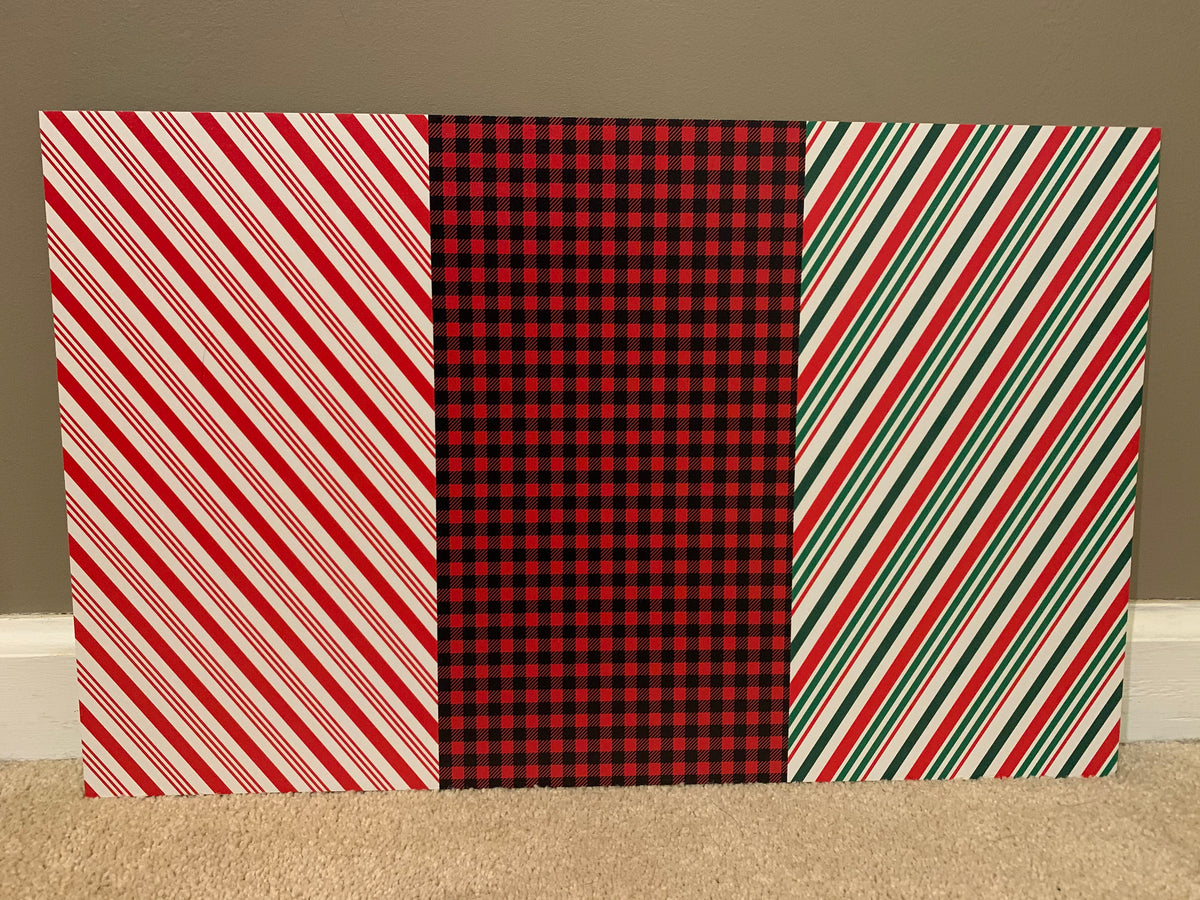 PatternPly® Full Coverage Christmas Sampler: sampler sheet of small art scene designs