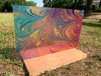 PatternPly® Transparent Pink and Blue Paint Pour product photo 2