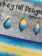 PatternPly® Full Coverage Micro Watercolor Beach sheet showing the pattern