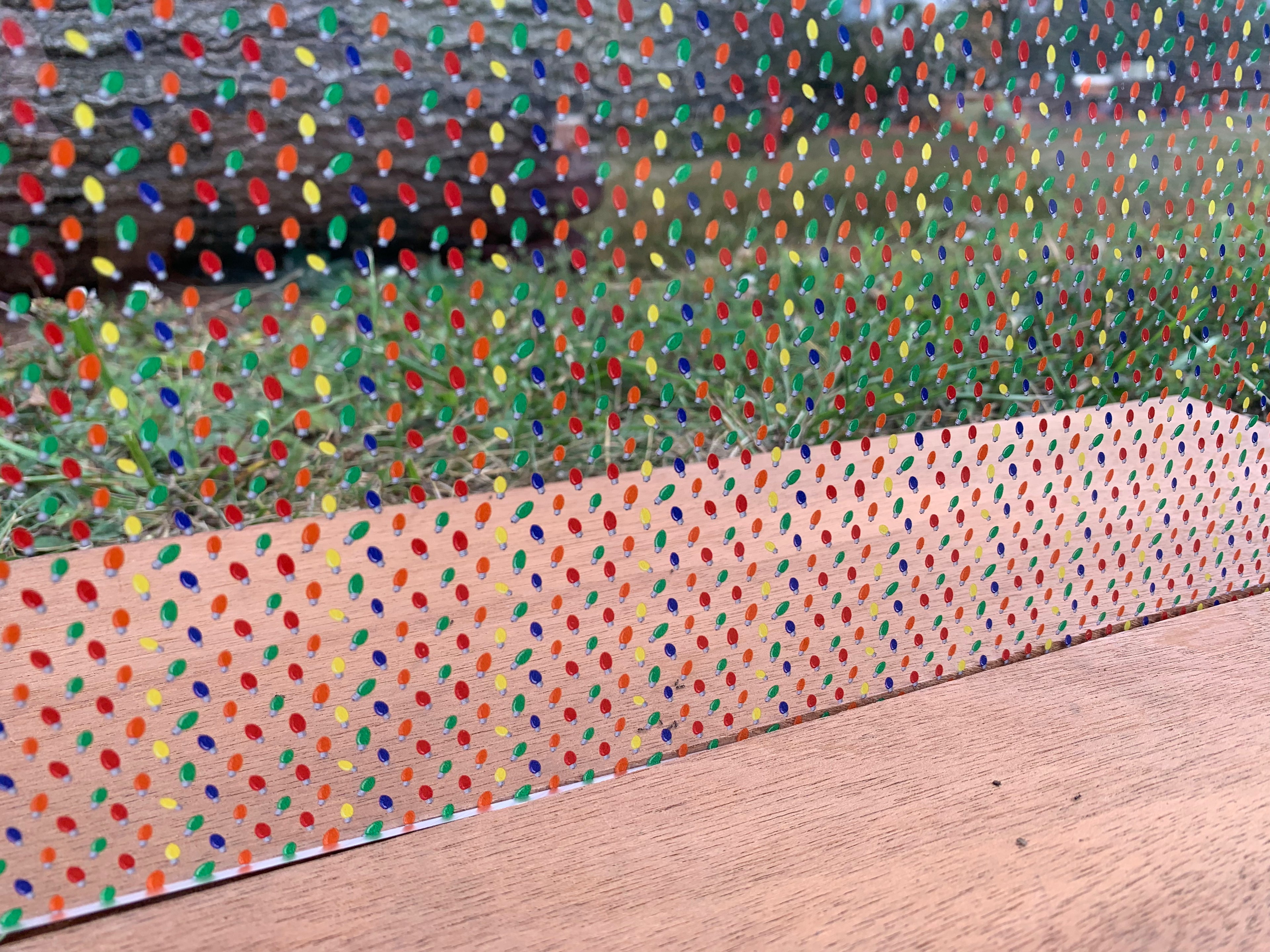 PatternPly® Scattered Micro Isolated Christmas Lights product photo 3