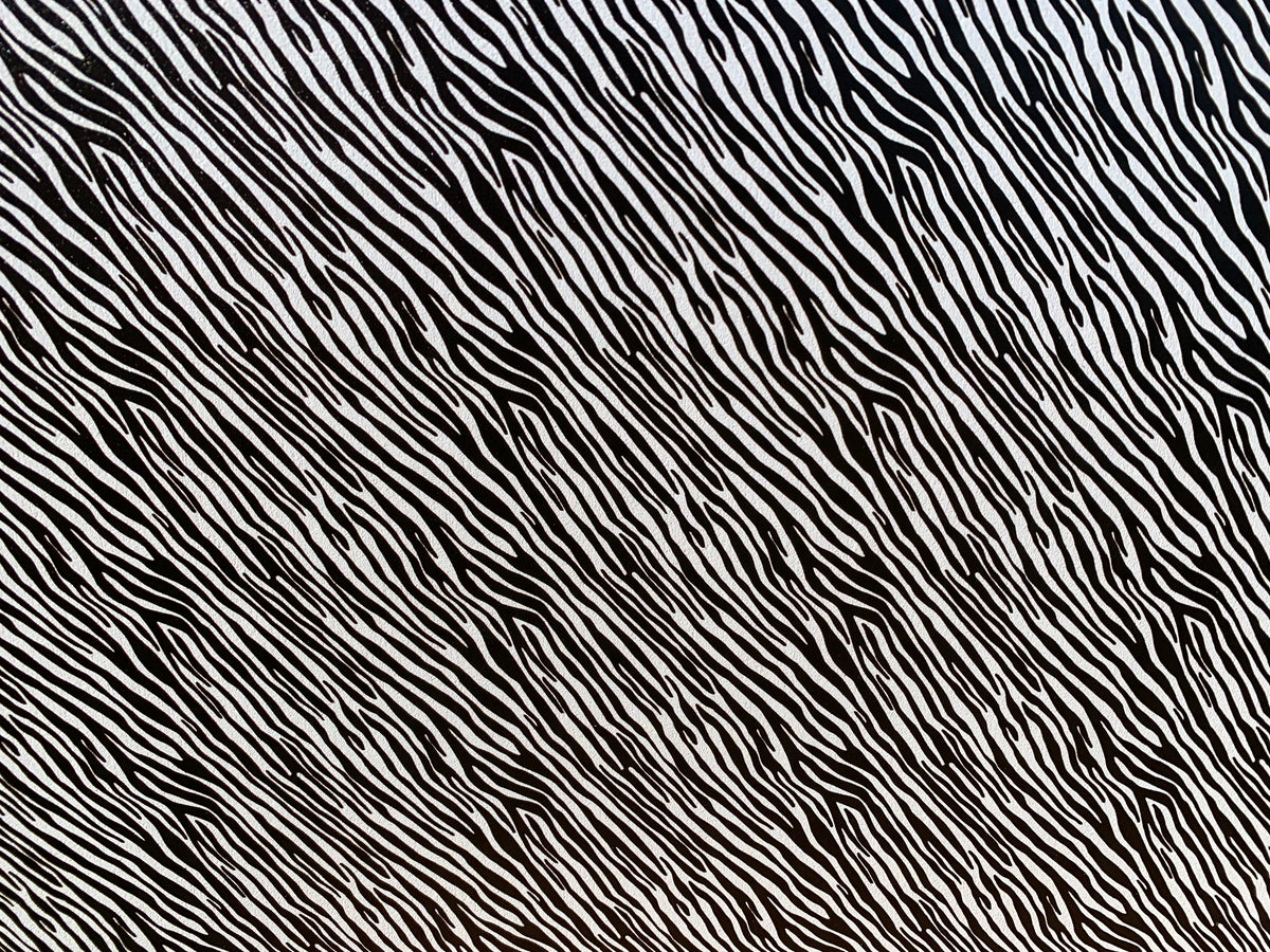 PatternPly® Full Coverage Micro Zebra sheet showing the pattern