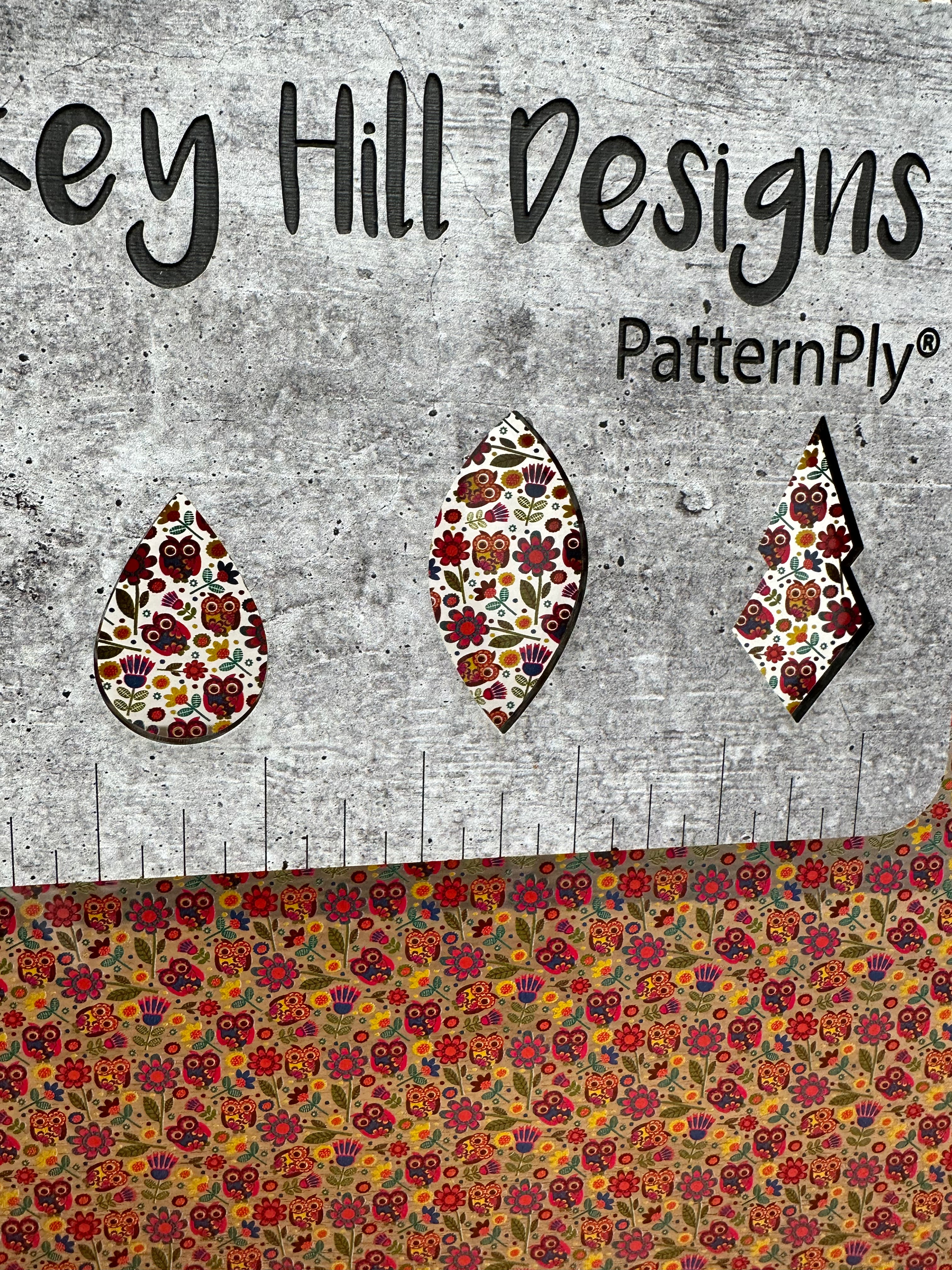 PatternPly® Scattered Owls and Flowers product photo 3