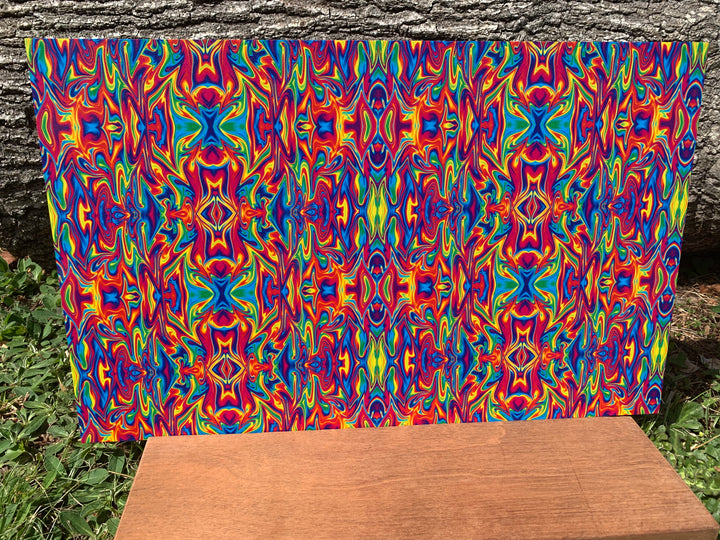 PatternPly® Micro Groovy Rainbow