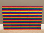 PatternPly® Full Coverage Rainbow Stripes sheet showing the pattern