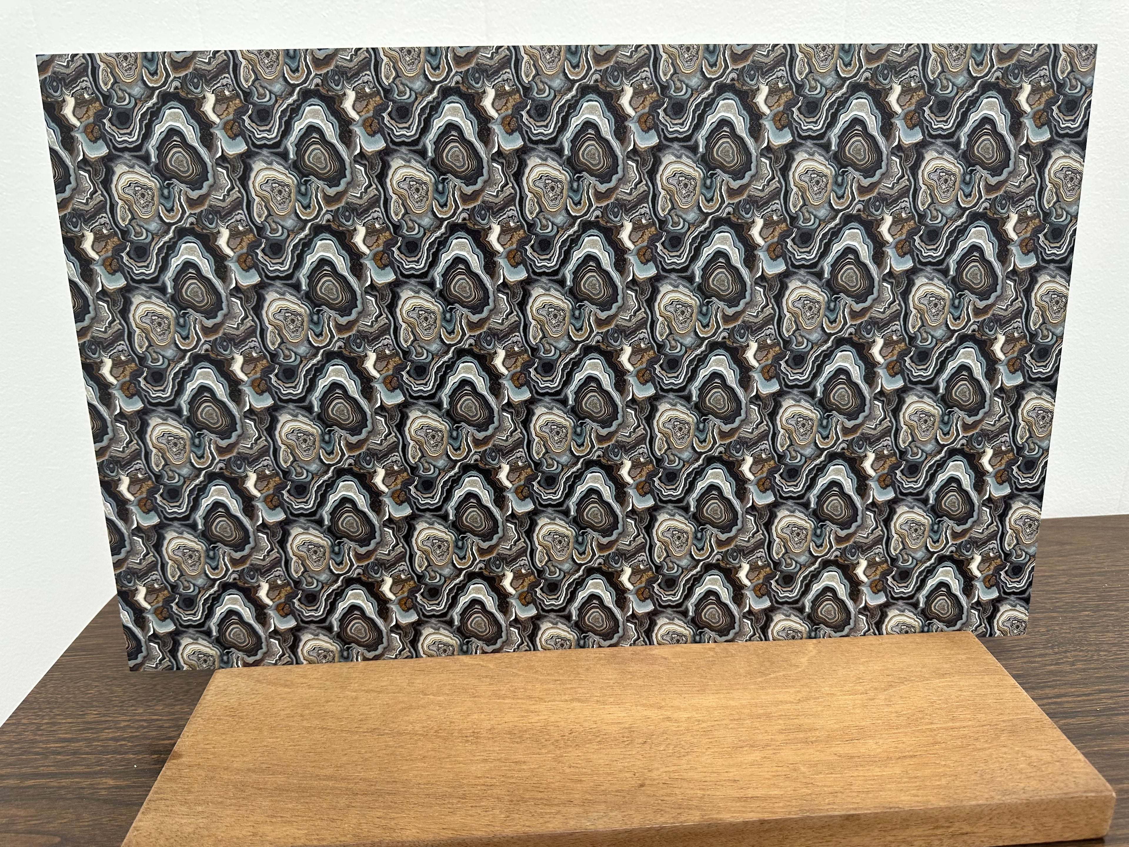 PatternPly® Full Coverage Neutral Geodes sheet showing the pattern