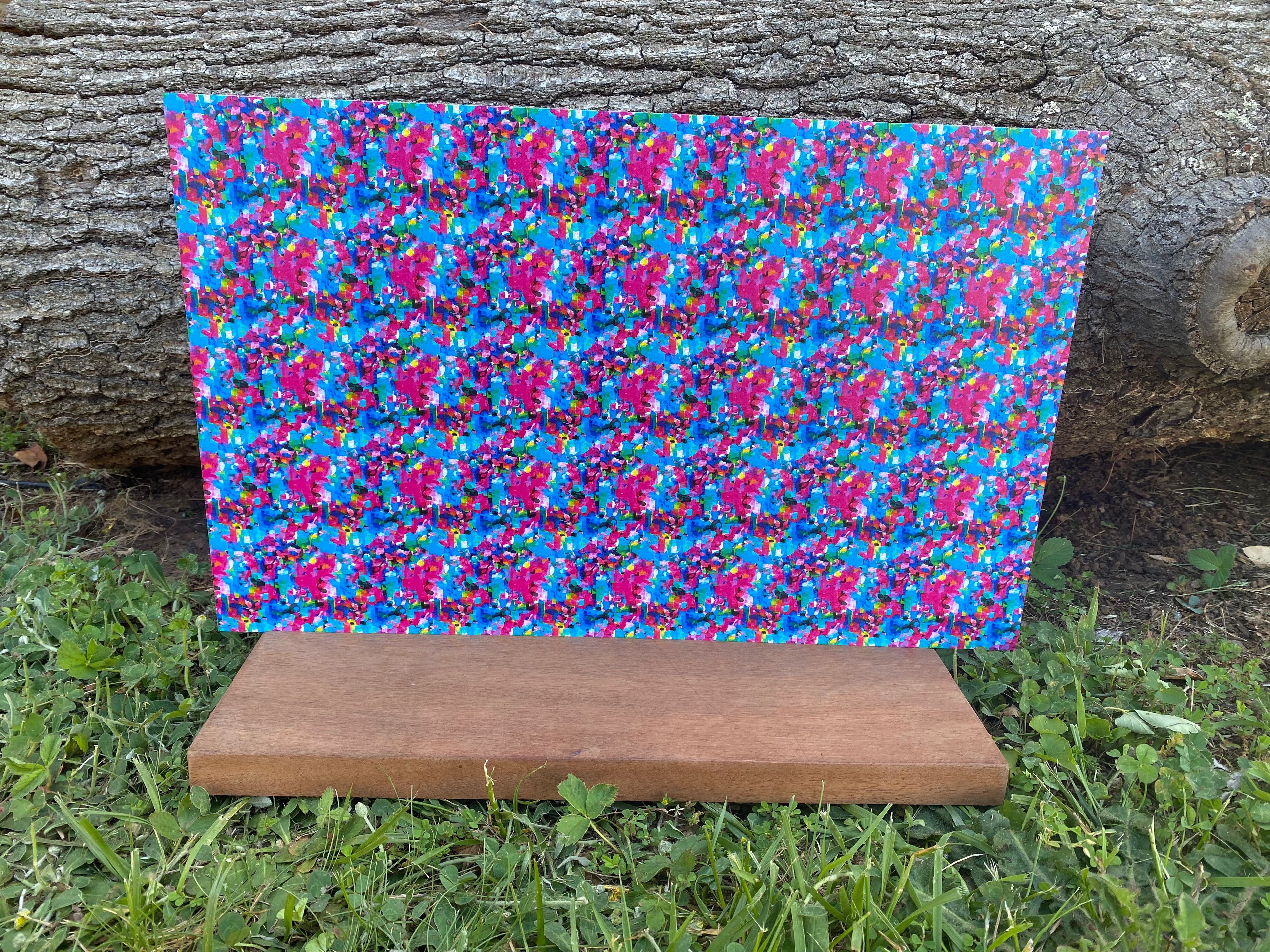 PatternPly® Full Coverage Colorful Confetti Kaleidoscope product photo 4