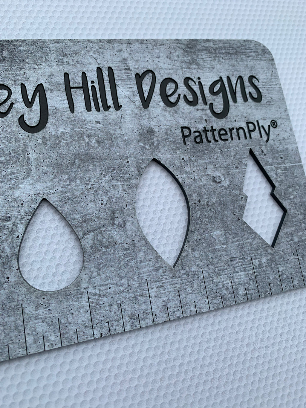 PatternPly® Full Coverage Golf Ball Surface sheet showing the pattern