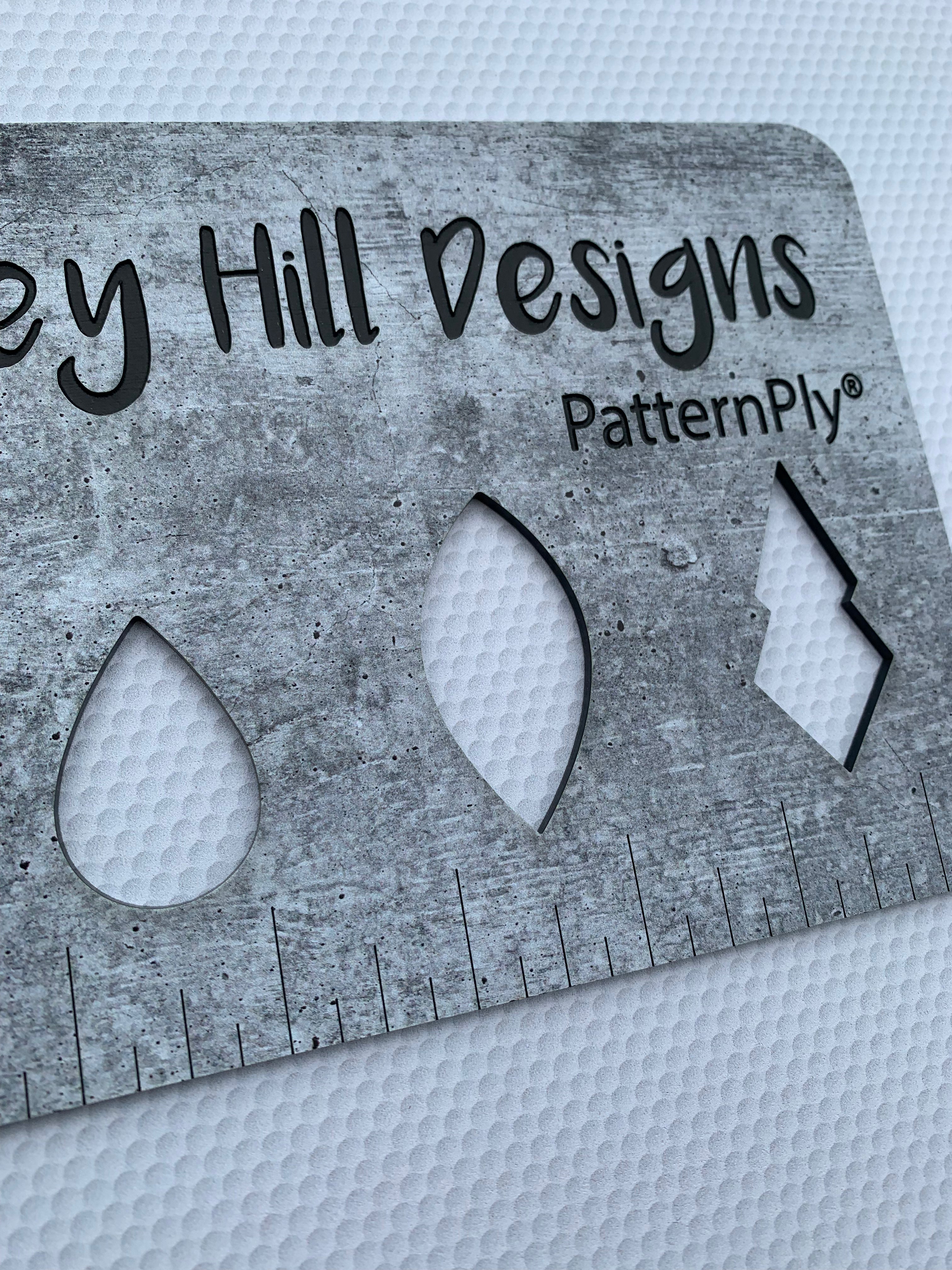 PatternPly® Full Coverage Golf Ball Surface sheet showing the pattern