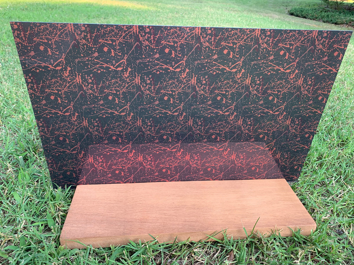 PatternPly® Transparent Horror Movie sheet showing the pattern