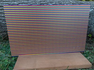 PatternPly® Micro Rainbow Stripes