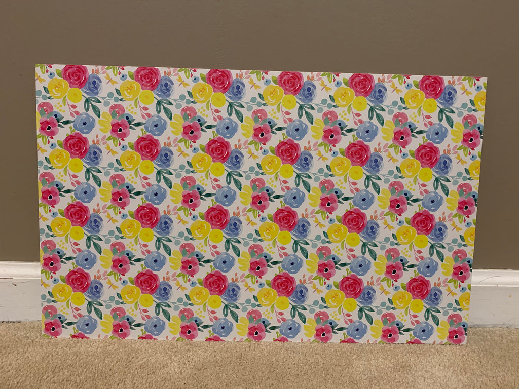 PatternPly® Full Coverage Spring Floral sheet showing the pattern