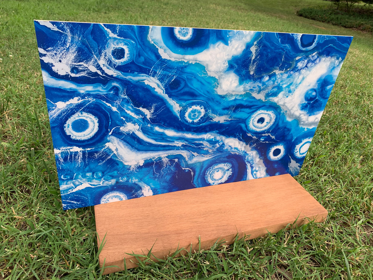 PatternPly® Full Coverage Blue and White Gem product photo 3