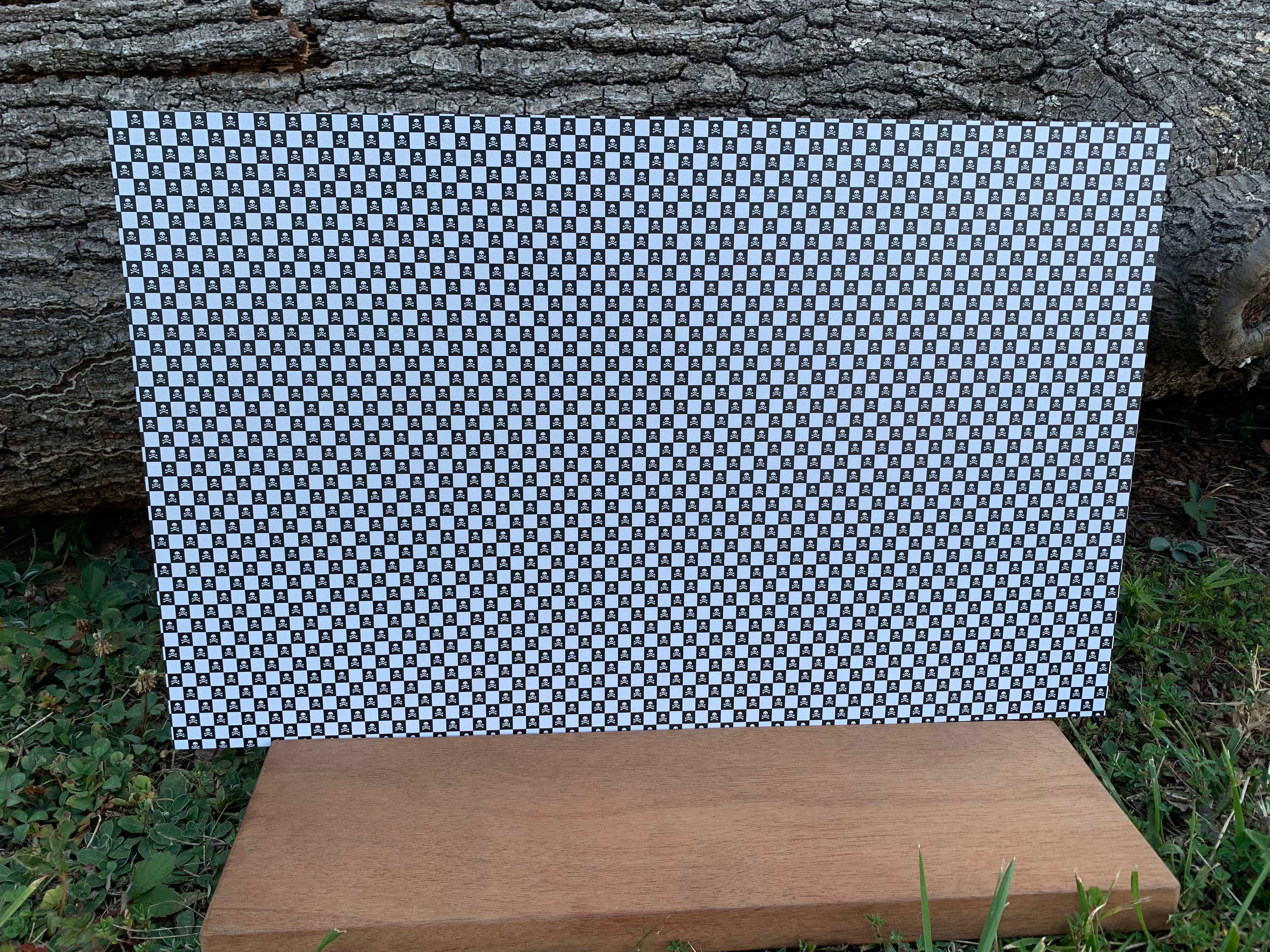 PatternPly® Full Coverage Checkerboard Skulls product photo 3