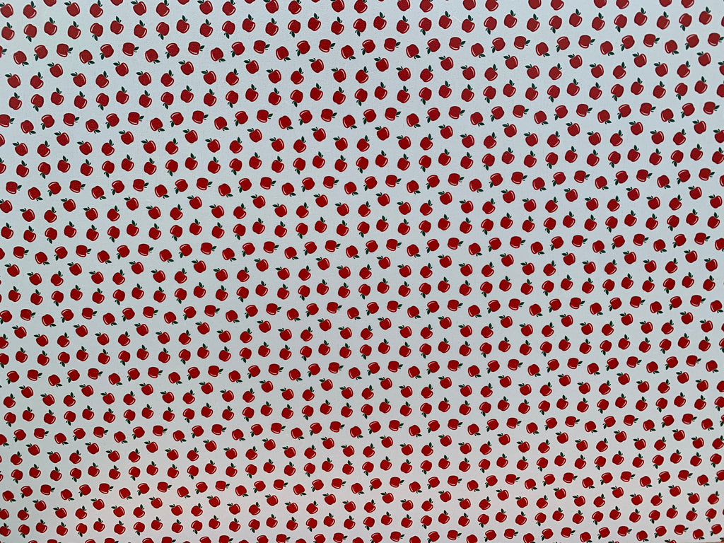 PatternPly® Full Coverage Apples sheet showing the pattern