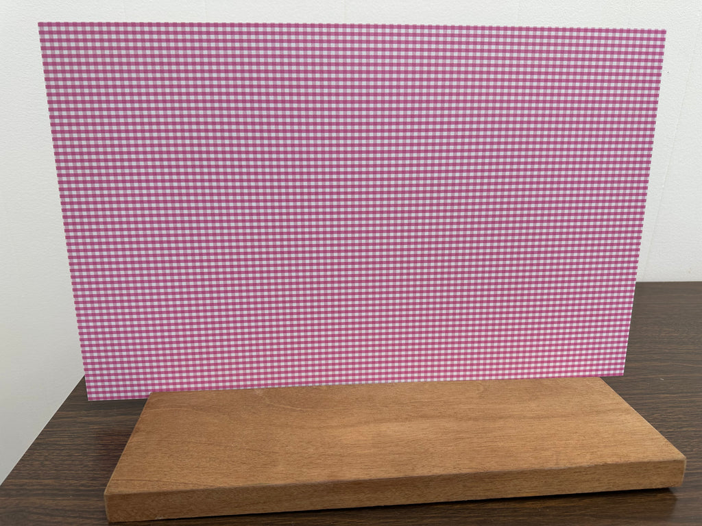 PatternPly® Full Coverage Micro Pink Gingham product photo 3