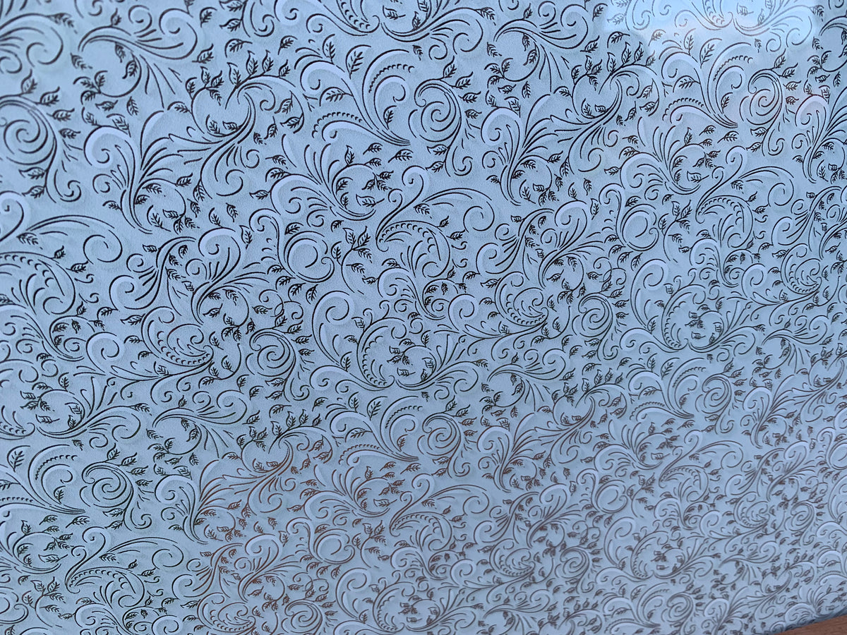 PatternPly® Scattered Wedding Scrolls sheet showing the pattern