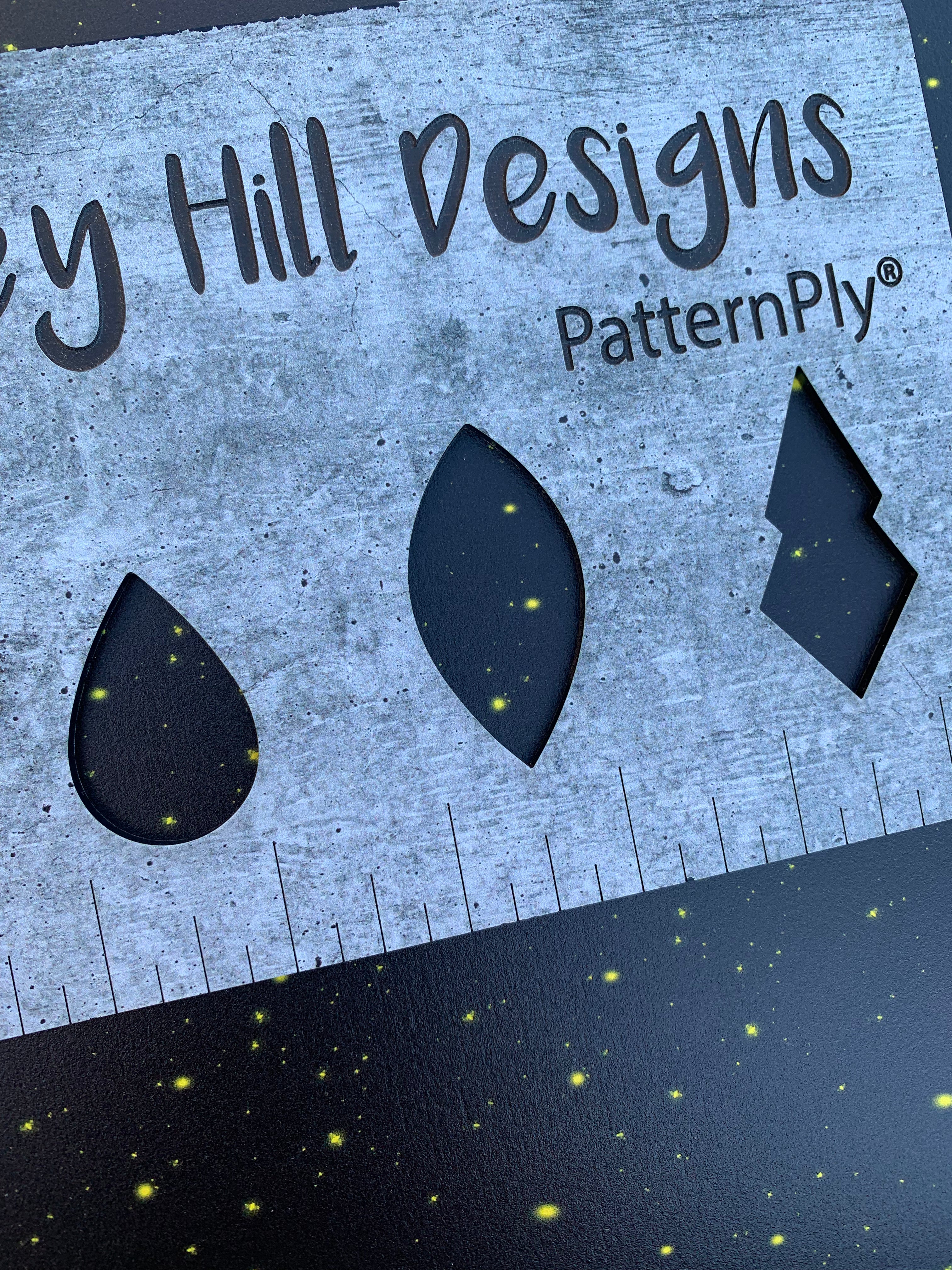 PatternPly® Full Coverage Fireflies sheet showing the pattern