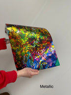 PatternPly® Transparent Stained Glass Swirl product photo 4