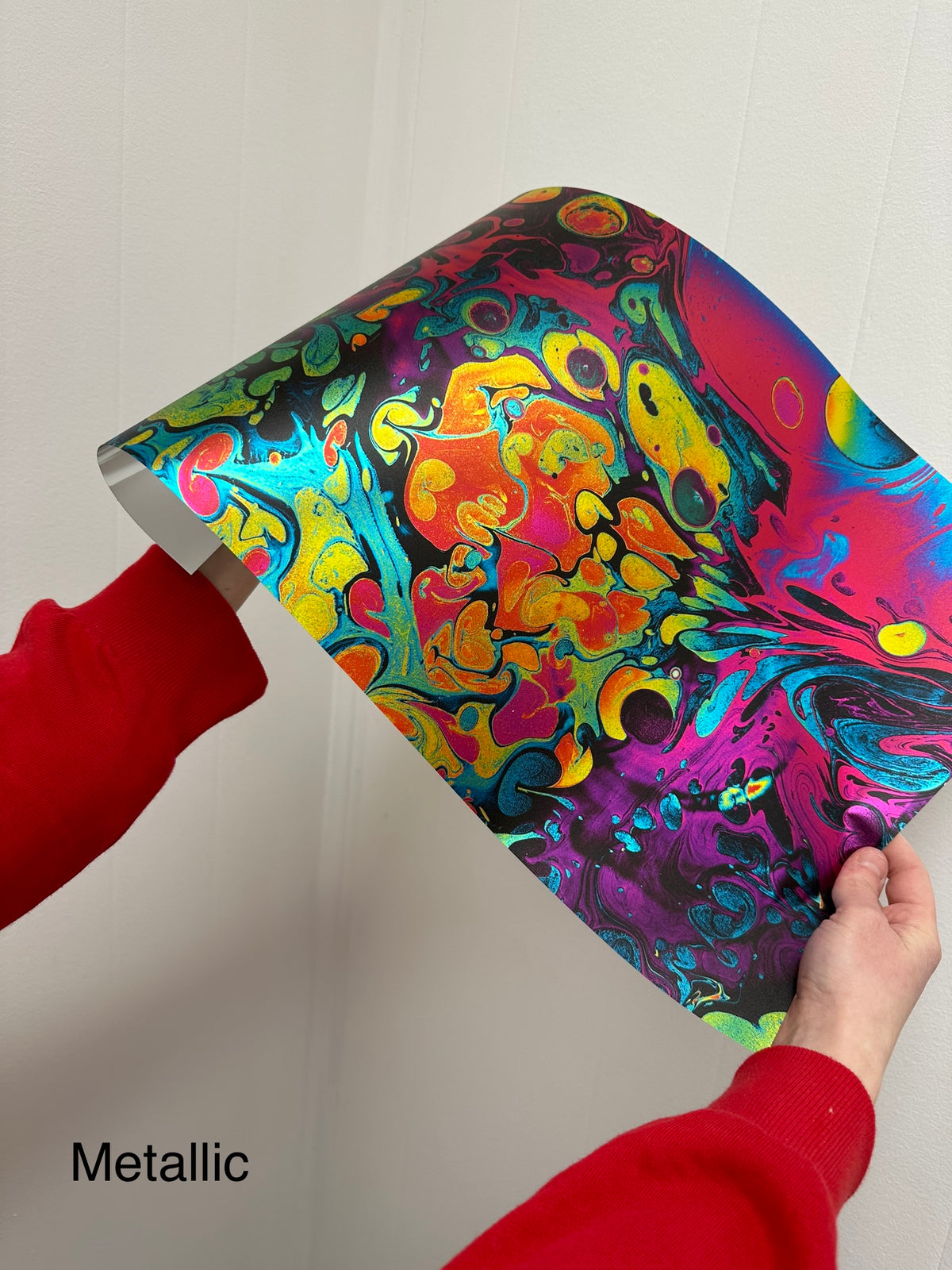 PatternPly® Transparent Neon Swirl product photo 3