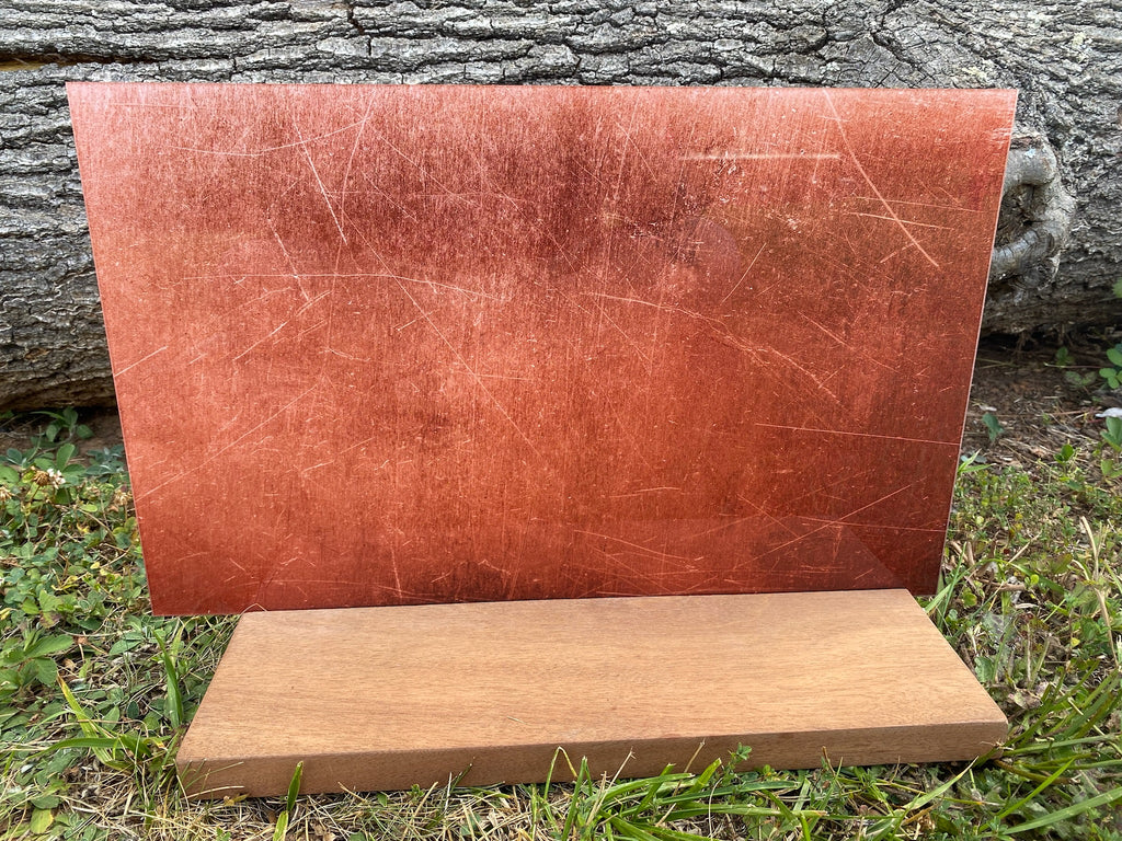 PatternPly® Full Coverage Brushed Copper sheet showing the pattern