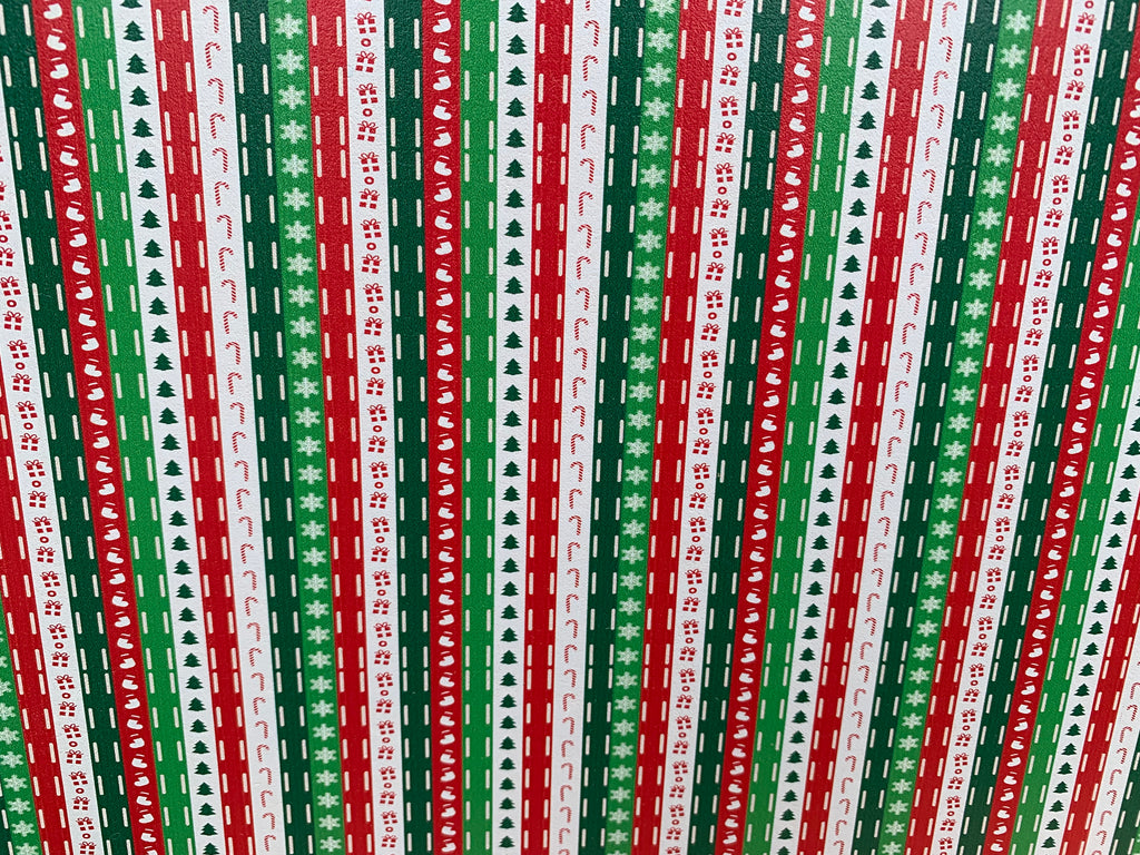PatternPly® Full Coverage Christmas Icon Stripes product photo 4