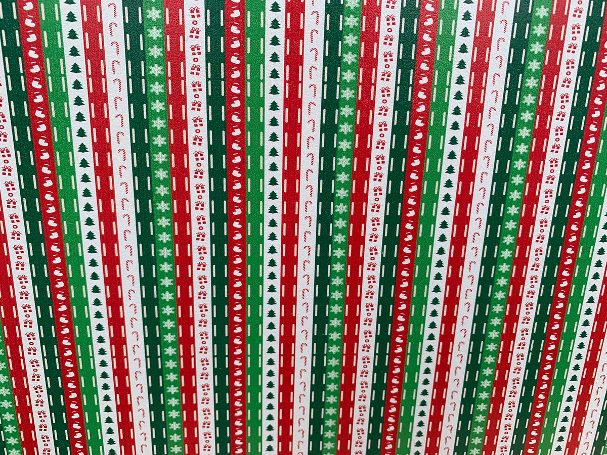 PatternPly® Full Coverage Christmas Icon Stripes product photo 4