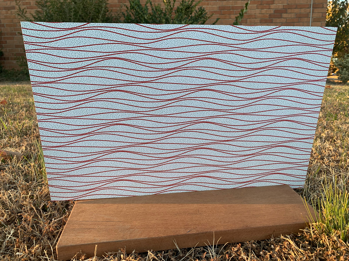 PatternPly® Full Coverage Holiday Snack Cake sheet showing the pattern