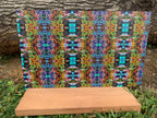 PatternPly® Full Coverage Micro Stained Glass Swirl sheet showing the pattern