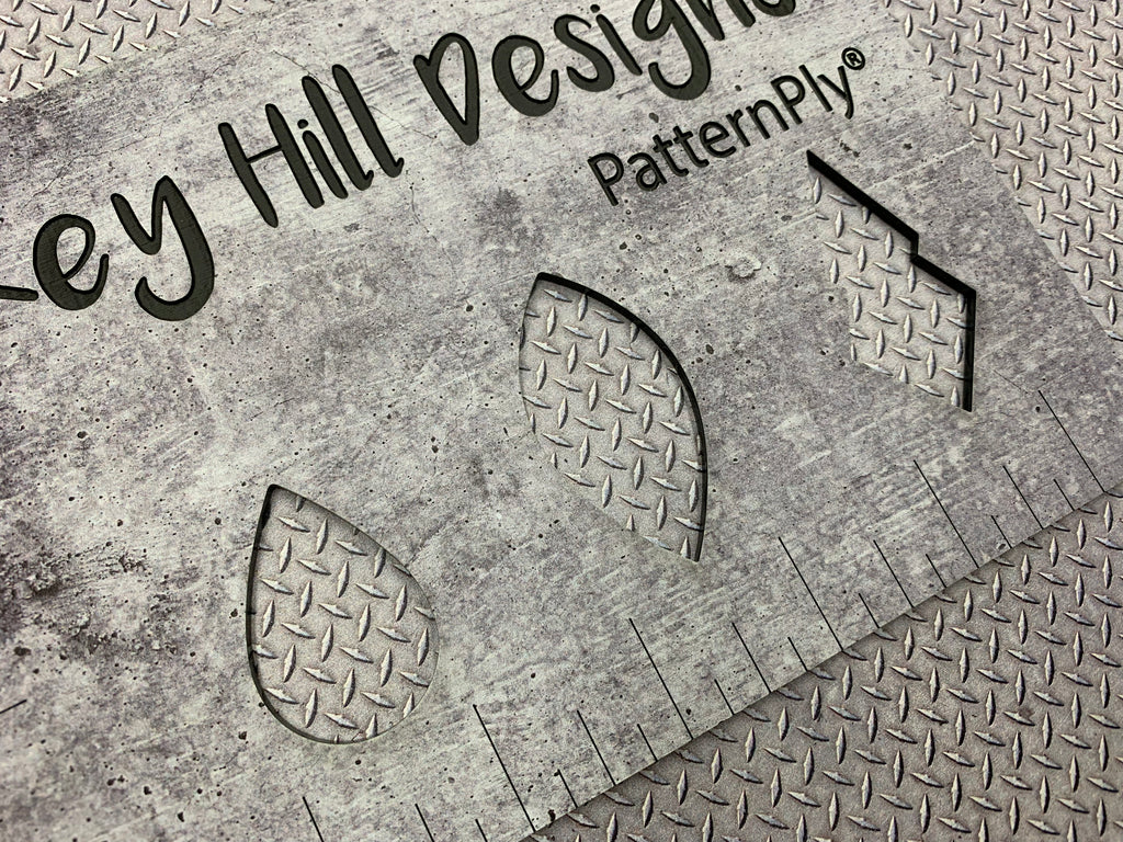 PatternPly® Full Coverage Micro Diamond Plate sheet showing the pattern