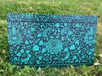 PatternPly® Full Coverage Seafoam Floral sheet showing the pattern