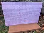 PatternPly® Full Coverage Pink Brick sheet showing the pattern