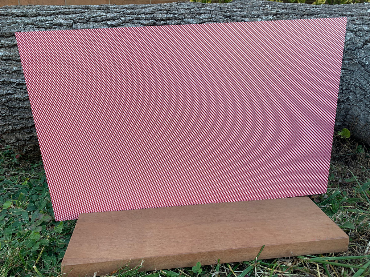 PatternPly® Full Coverage Micro Candy Cane sheet showing the pattern