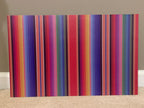 PatternPly® Full Coverage Serape sheet showing the pattern