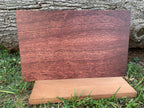 PatternPly® Full Coverage Faux Finished Mahogany sheet showing the pattern