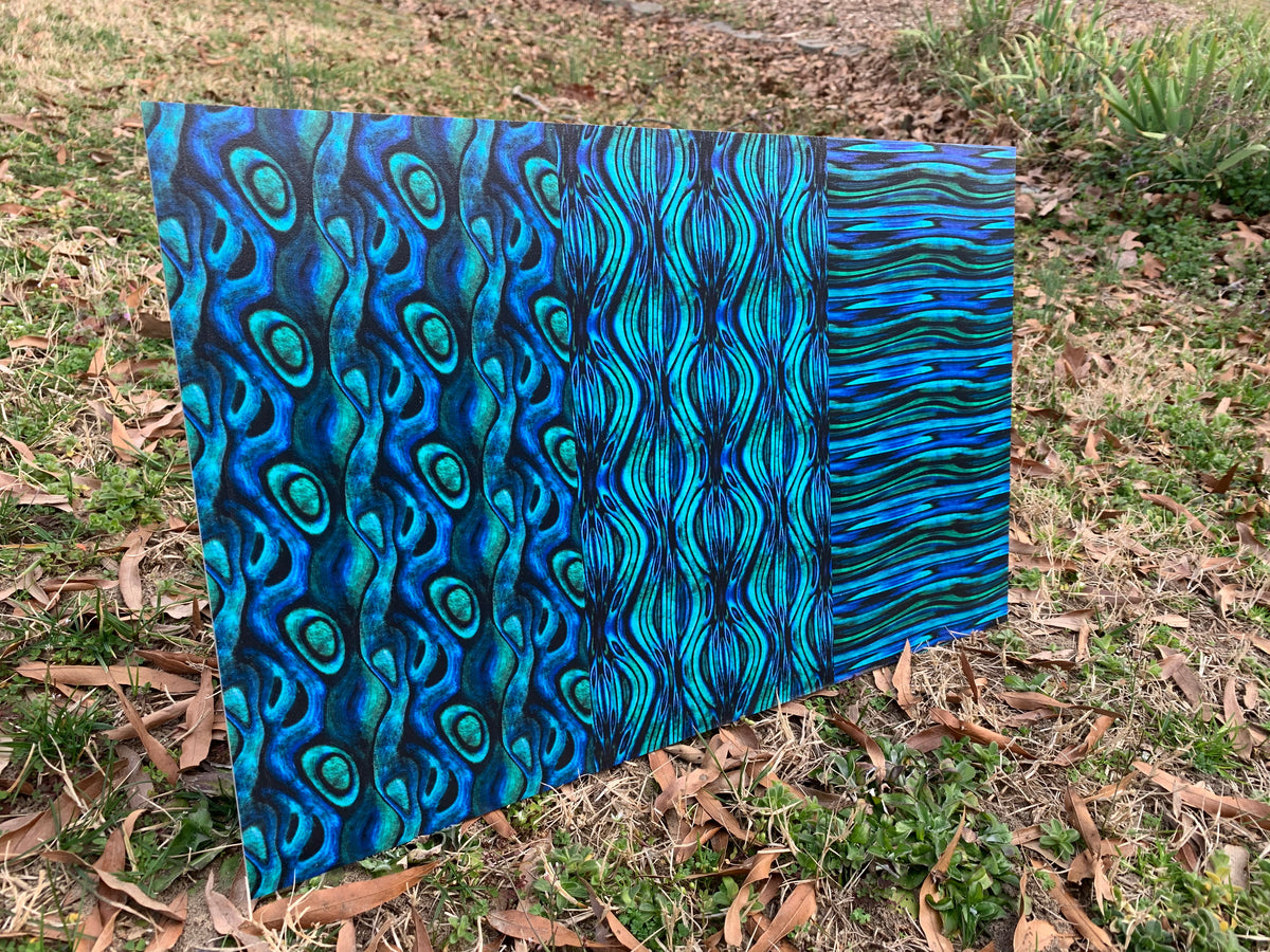 PatternPly® Full Coverage Blue/Green Abalone Trio product photo 3