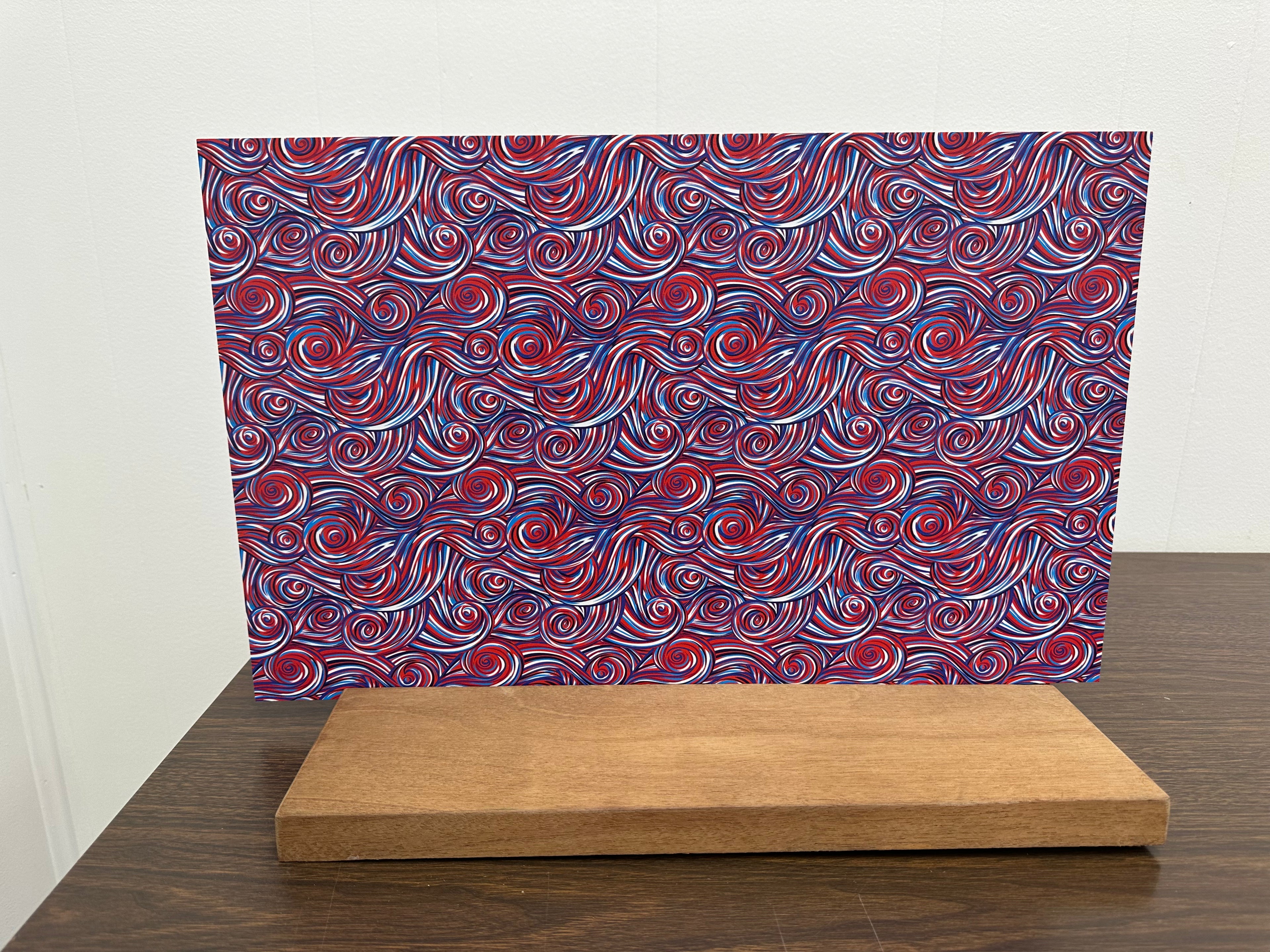 PatternPly® Full Coverage Patriotic Swirls product photo 4