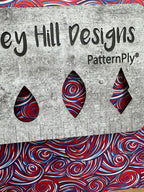 PatternPly® Full Coverage Patriotic Swirls product photo 2