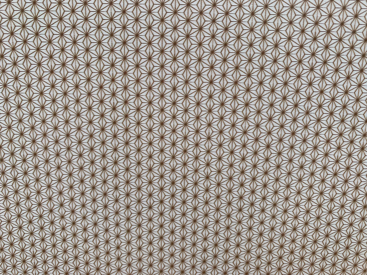 PatternPly® Full Coverage White and Gold Asanoha product photo 4