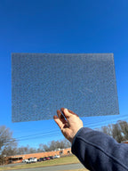 PatternPly® Transparent Holographic Glitter* sheet showing the pattern