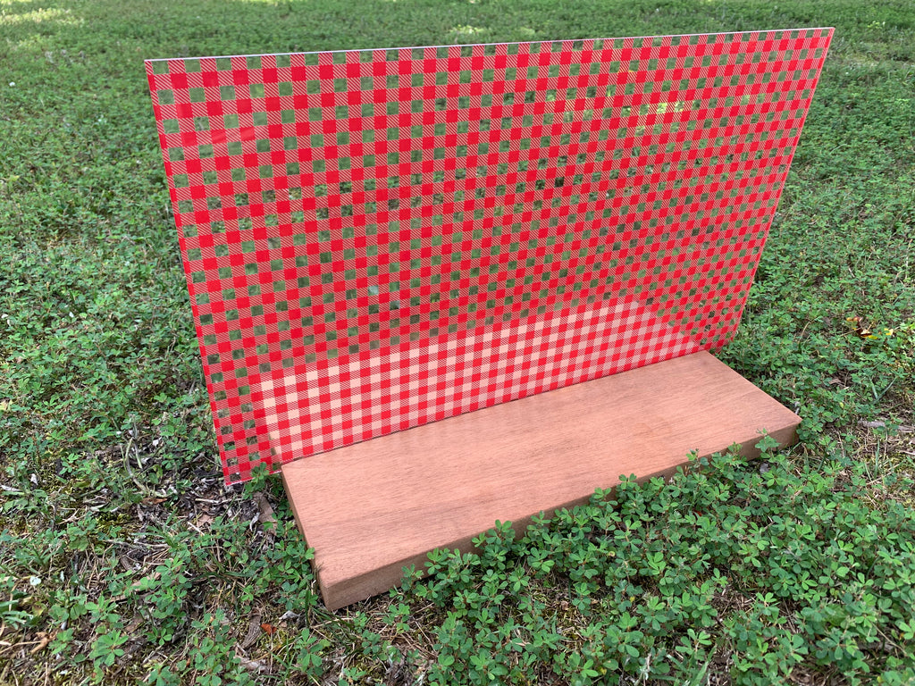 PatternPly® Scattered Red Plaid product photo 2