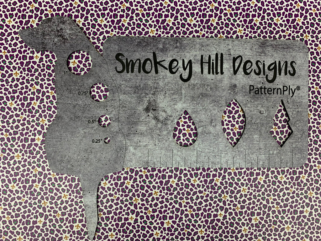 PatternPly® Full Coverage Mardi Gras Leopard product photo 4